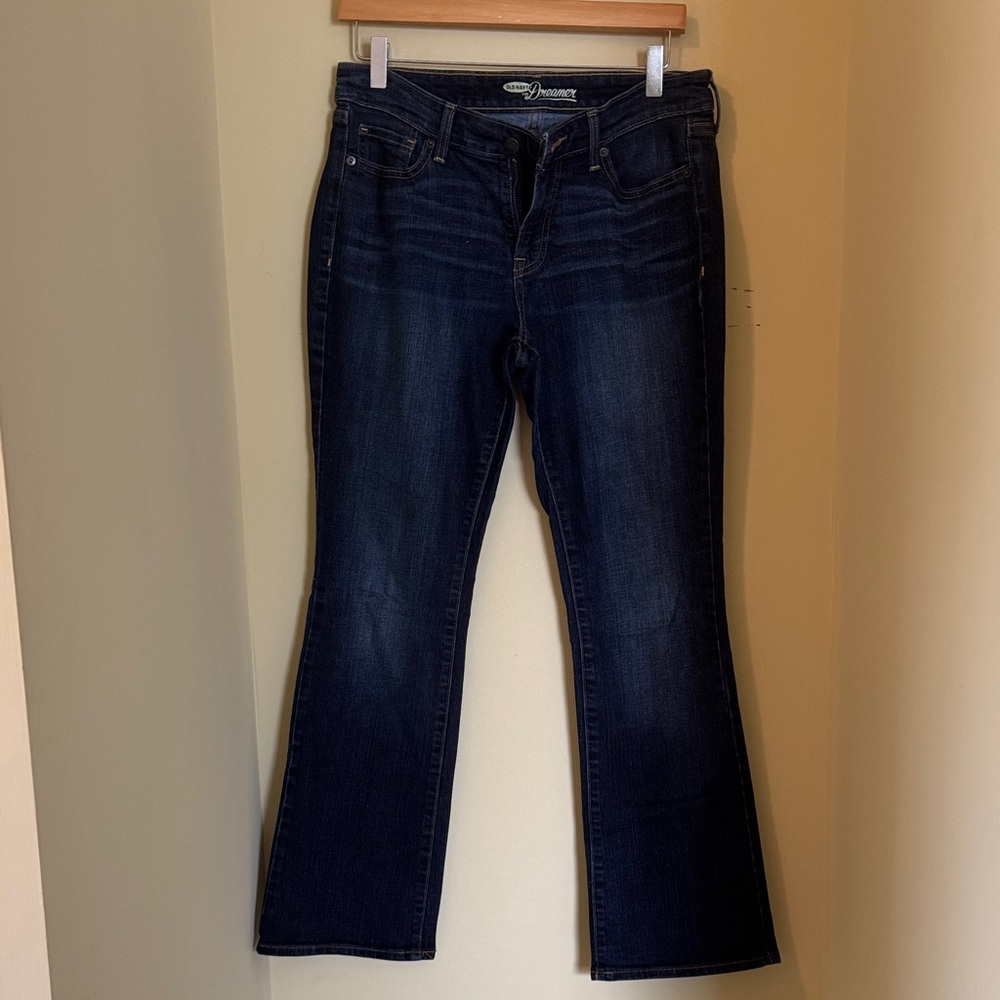Old Navy Women's Dark Indigo Flare Jeans